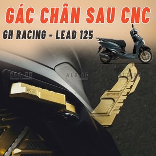 Gác chân sau V1 CNC GH-RACING cho xe LEAD 125 2020-2026 - Phụ kiện, phụ tùng xemay