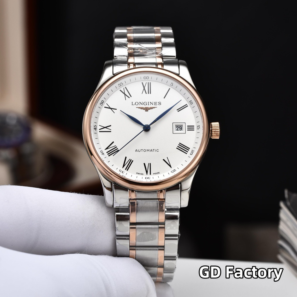 ⌚ Đồng Hồ Nam LONGINES MASTER 40MM – Máy Cơ Nhật Citizen 8215 | Kính Sapphire |