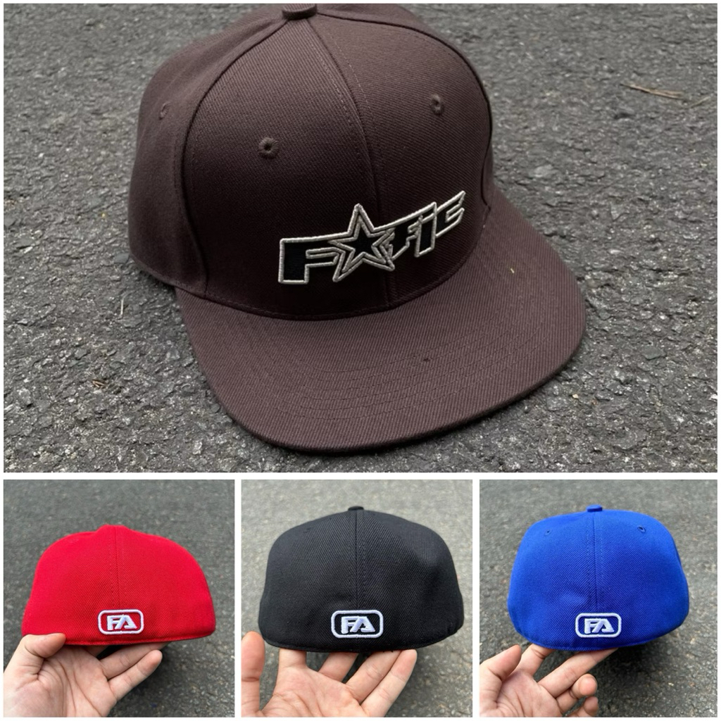 nón hiphop (size 56-58cm)Mũ snapback đội ngược thêu chữ FA -  - Nón kết unisex bít đuôi phong cách h