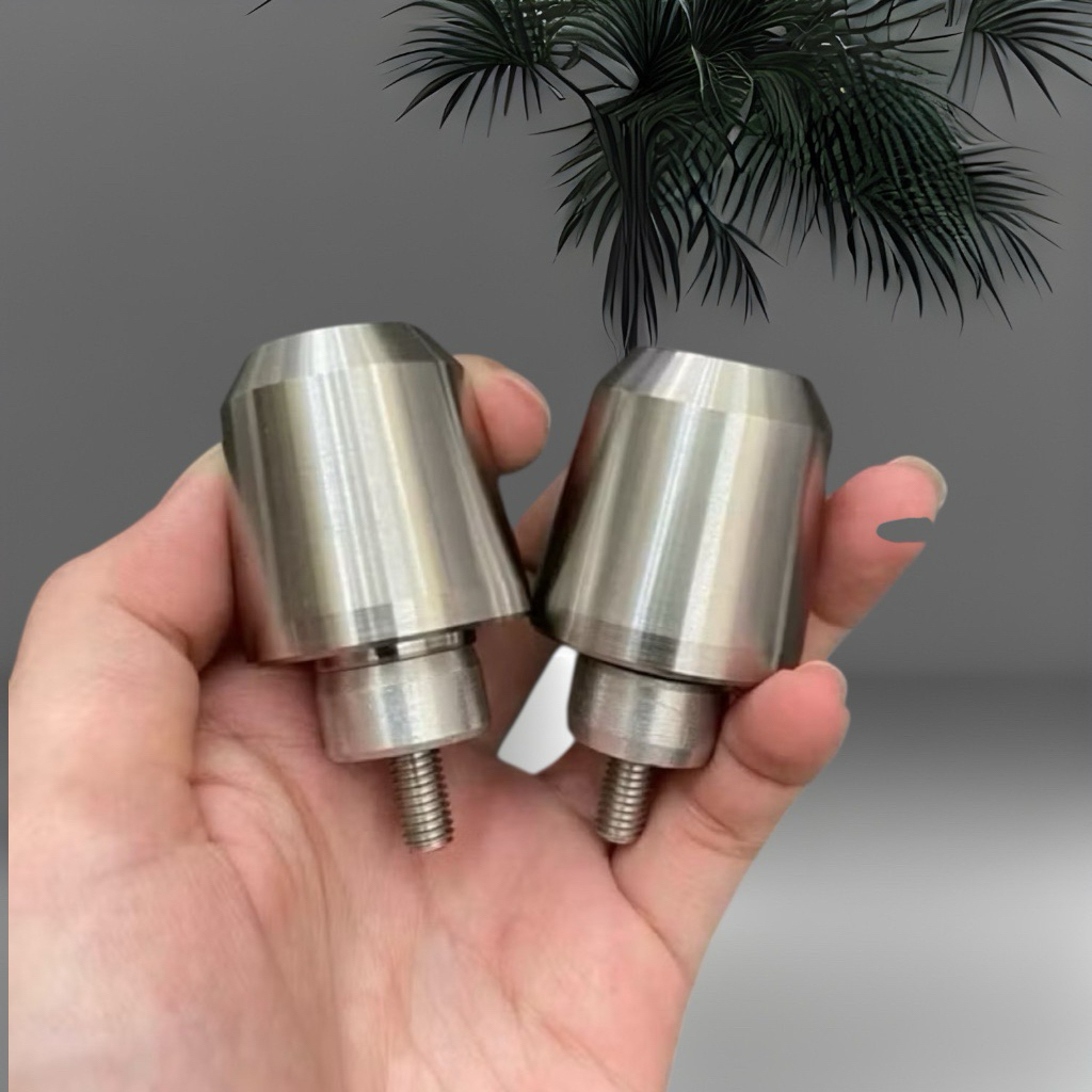 Bộ Tạ Gù Inox 304 Kèm Ốc Và Ắc Nhôm Lắp Đặt Wave 50/100/110 Và Nhiều Dòng Xe Cực Hót.