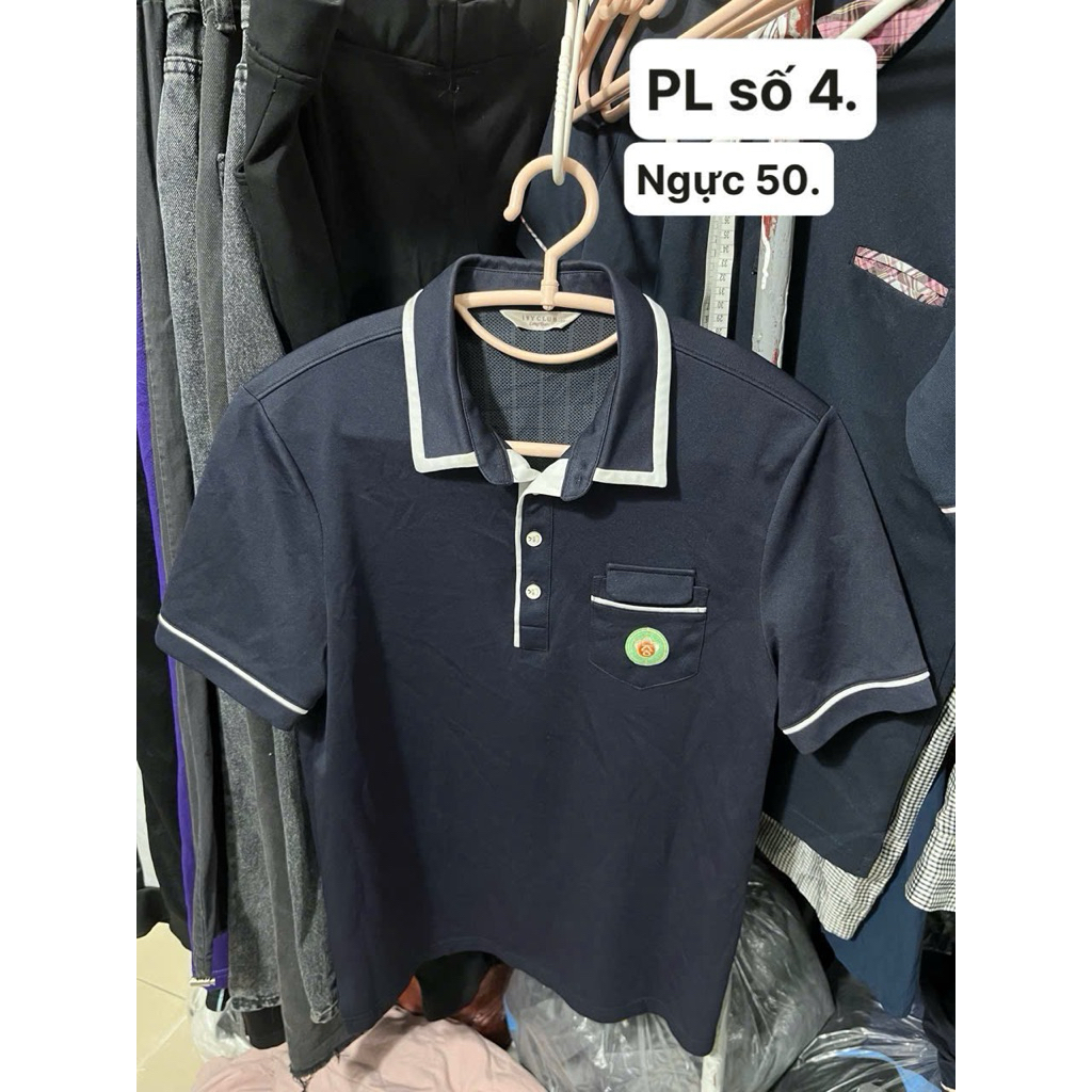 Hai áo polo size S. A61.