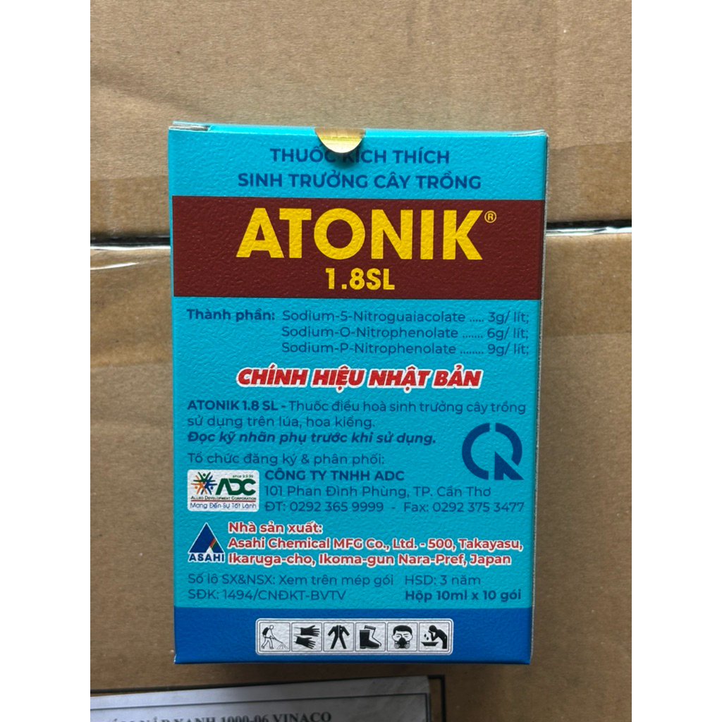 Combo 10 Gói Atonik chính hãng ADC: Kích thích ra rễ, đâm chồi