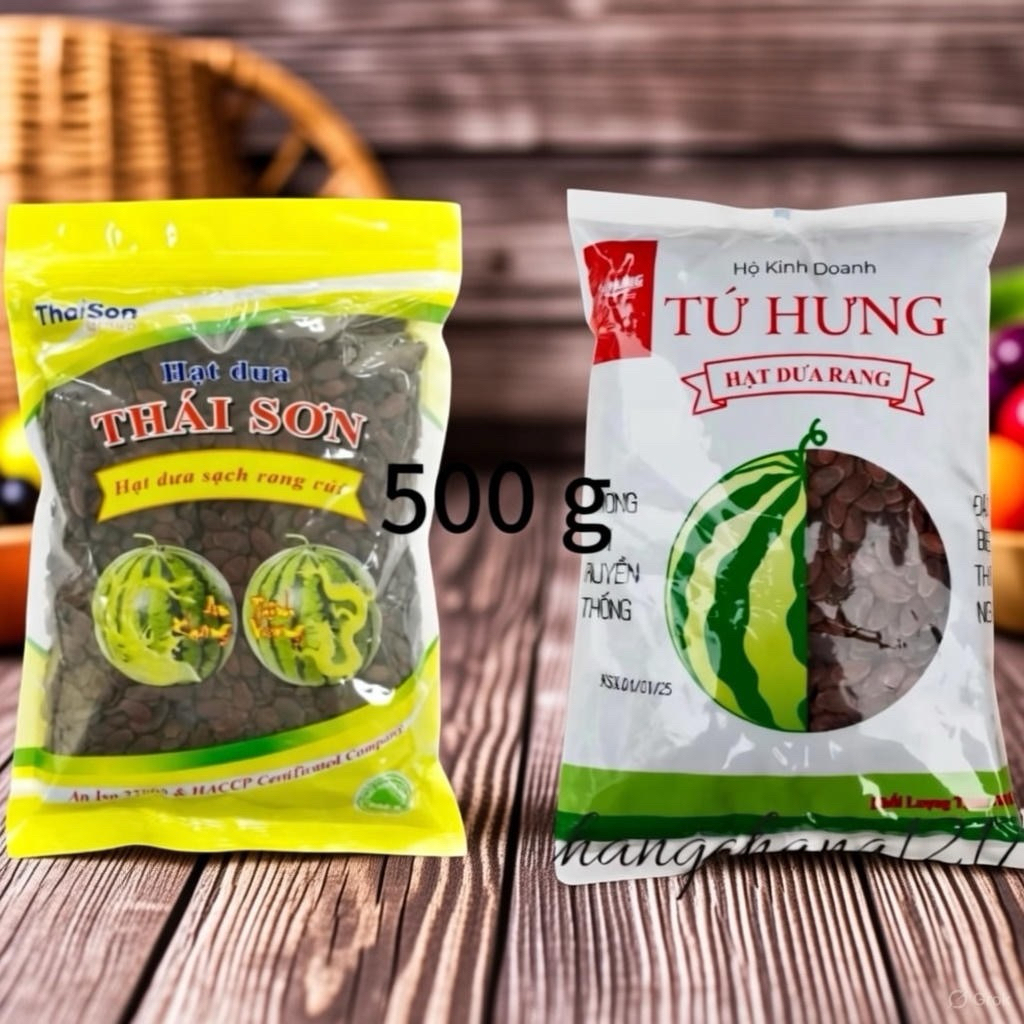 Hạt dưa Tứ Hưng bịch 500g