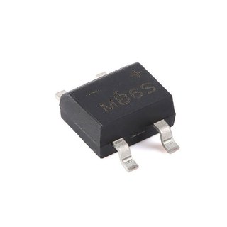 Combo 10 Dioe Cầu MB6S 600V 0.5A SOP4