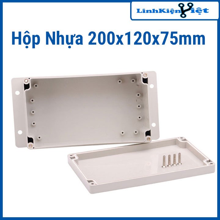 Hộp Nhựa 200x120x75mm - Chống nước CT