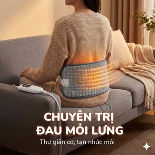  Thảm Chườm Nóng Kachi MK363 giảm đau nhức sưởi ấm 
