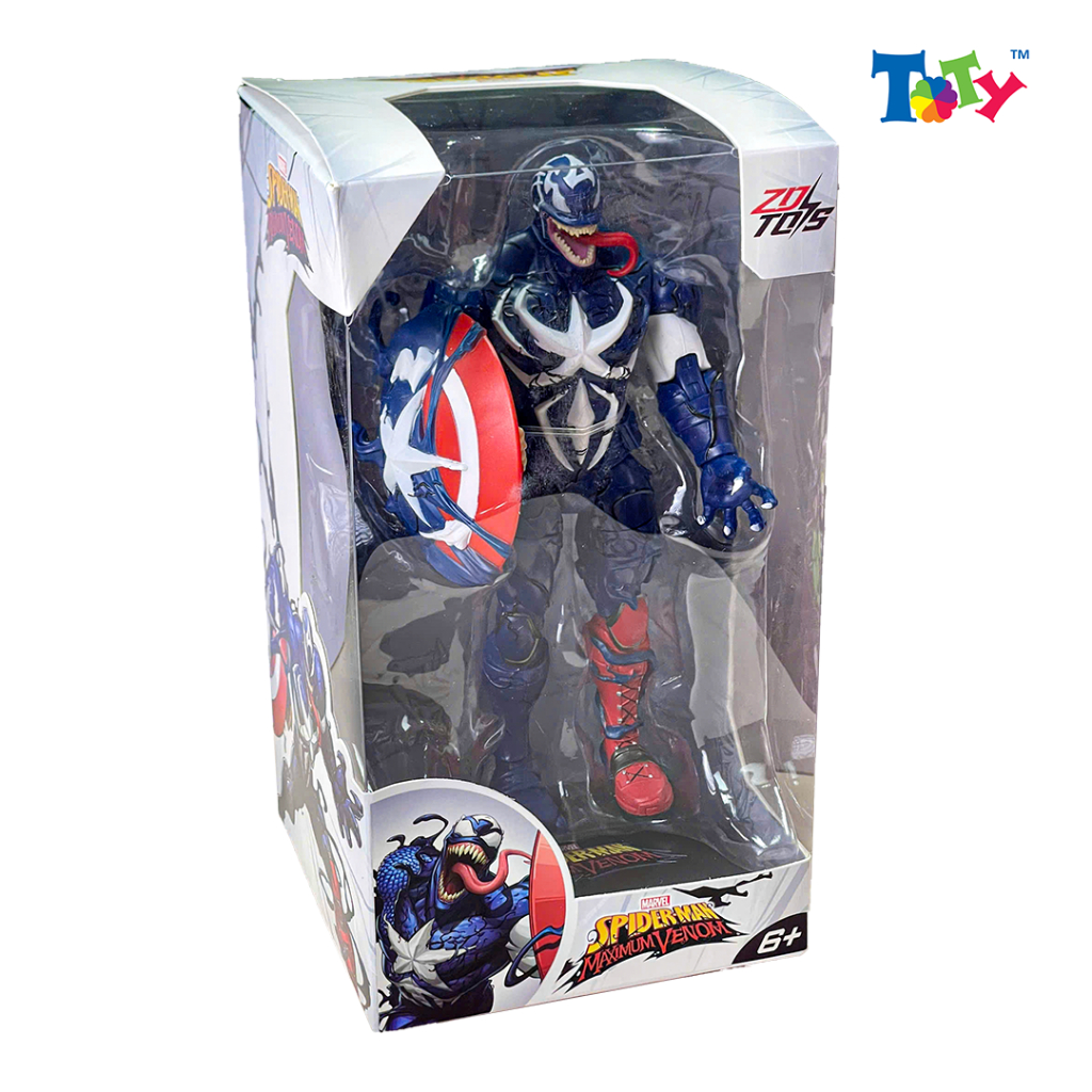 (Chính Hãng ZD Toys) Mô Hình Marvel - Venom Heroes