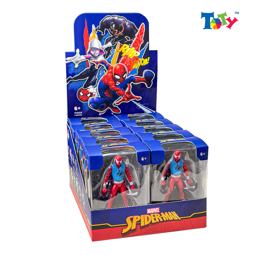 [CHÍNH HÃNG] Mô hình Marvel - Spider Man Universe (4 Inch) - Scarlet Spider - ZD Toys - ZC25