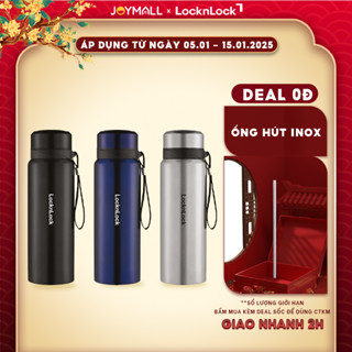  Bình giữ nhiệt LocknLock 800ml LHC6180 - Hàng chính hãng có khay lưới lọc trà dây - JoyMall 
