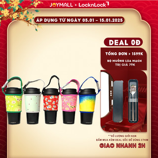  Túi đựng ly bình giữ nhiệt LocknLock dưới 600ml nhiều họa tiết - JoyMall 