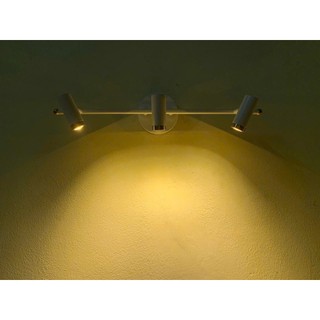 đèn rọi tranh -đèn hắt tranh -đèn rọi ảnh -đèn rọi tường -đèn soi tranh 3 mắt 15w