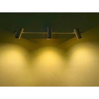 đèn rọi tranh -đèn hắt tranh -đèn rọi ảnh -đèn rọi tường -đèn soi tranh 3 mắt 15w