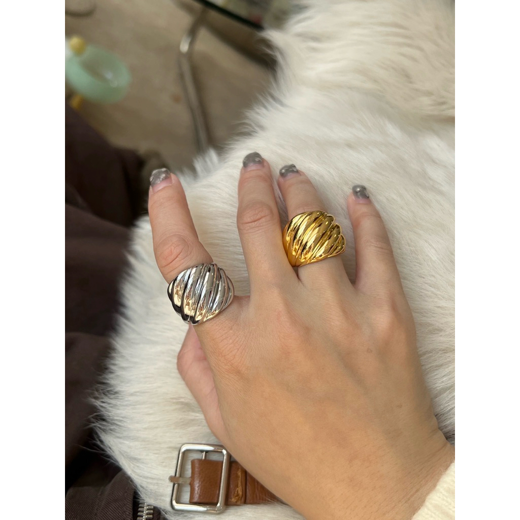 Nhẫn kim loại ZUNA (1 chiếc) | ANHS Accessories