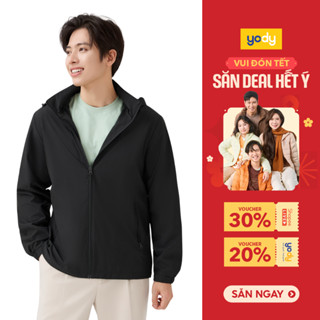   BST Thu đông 2025  Áo khoác gió nam YODY cao cấp giữ ấm hiệu quả chống gió chống bụi MCWC25F049 
