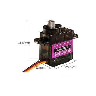 Động Cơ Servo MG90S (Bản Nâng Cấp)