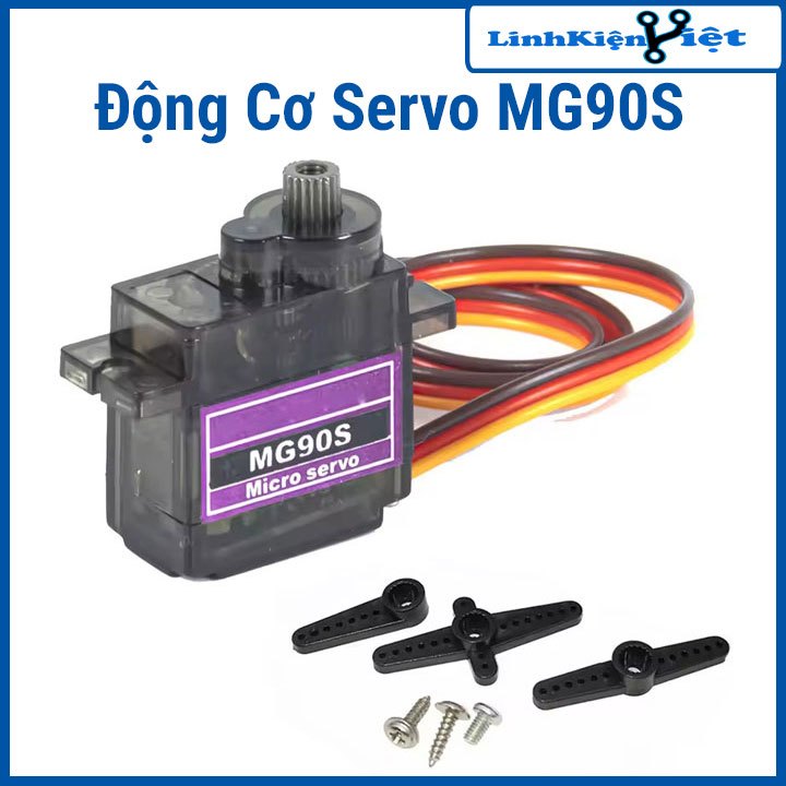 Động Cơ Servo MG90S (Bản Nâng Cấp)