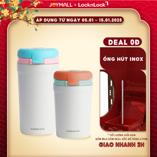  Ly giữ nhiệt LocknLock LHC4290 LHC3276 320ml LHC4298 430ml Hàng chính hãng có ống hút - JoyMall 