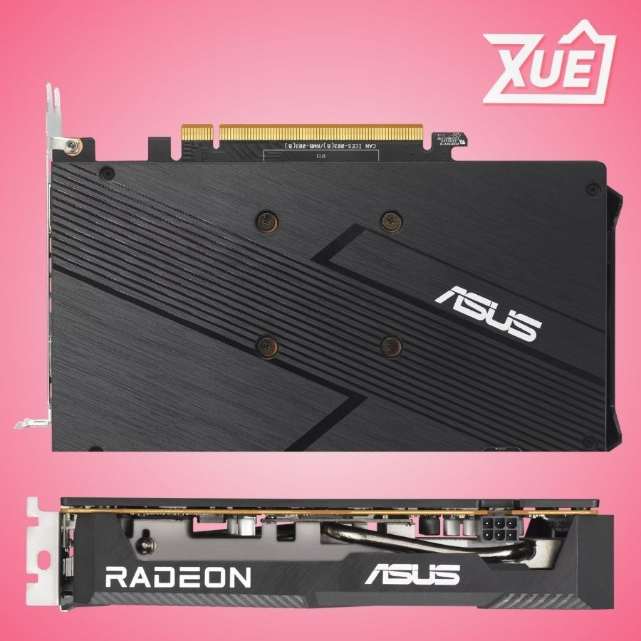 CARD ASUS DUAL RX 6500 XT OC 4GB V2 Hiệu Năng Ổn Định Cho PC Gaming Fps Cao Mượt 1080p