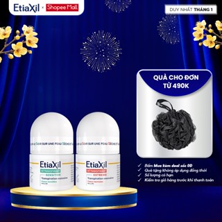  Combo 2 Lăn Khử Mùi Ngăn Mồ Hôi Etiaxil 15ml 