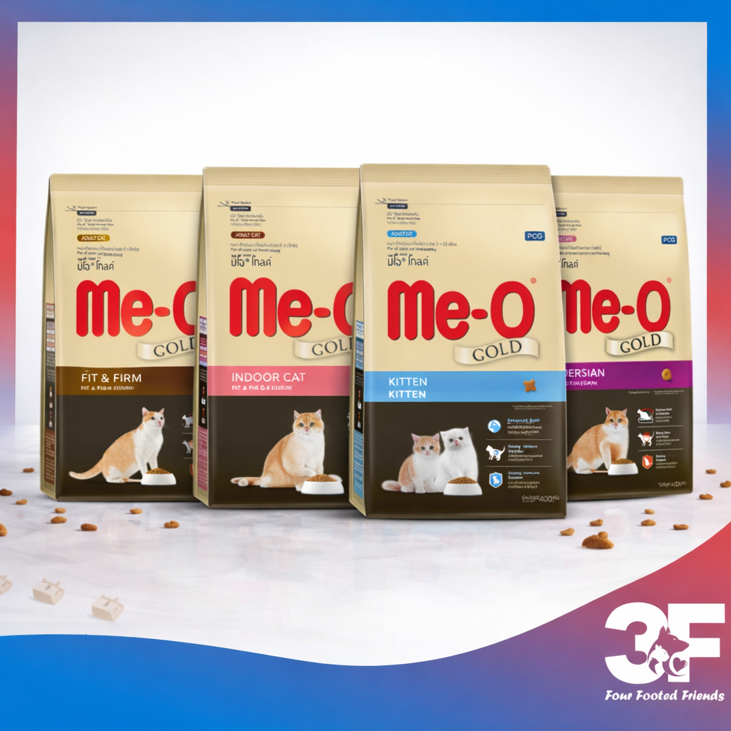 Hạt Cho Mèo Me-O Gold Cao Cấp Thái Lan 1.2kg – Giữ Dáng, Giảm Mùi, Mèo Con | 3F Store