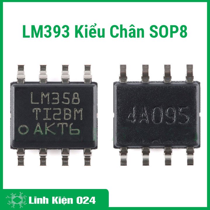Ic chức năng LM358N chân dán SOP8