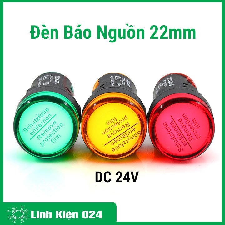 Đèn Báo Nguồn DC 24V AD16-22D/S23