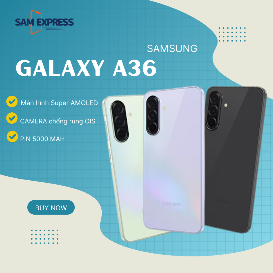 Điện thoại Samsung Galaxy A36 5G 8/128GB - SamExpress
