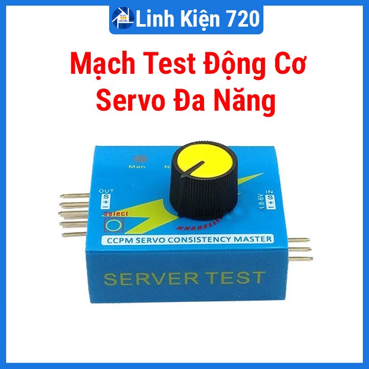 Mạch test động cơ servo đa năng ( S812 )