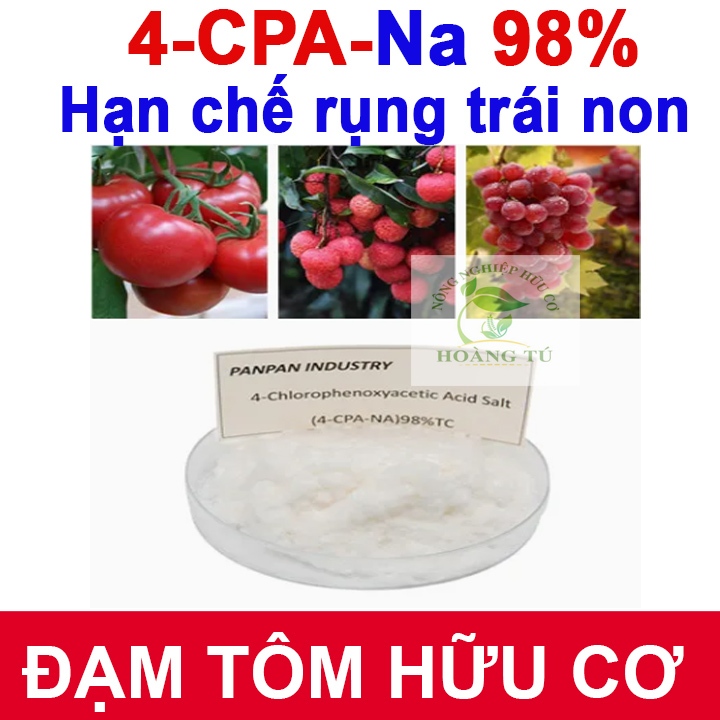 4CPA-Na 98% Gói 50 Gam | Chống Phân Tầng Rời – Giữ Trái – Đậu Trái Cao
