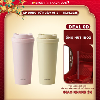  Ly Giữ Nhiệt LocknLock Energetic Tumbler LHC3249YELS01 LHC3249LPIKS01 550ml Hàng Chính Hãng-JoyMall 