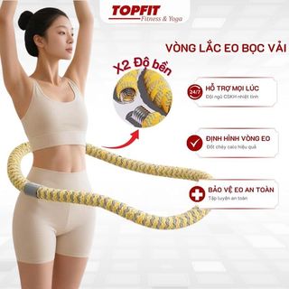  Vòng Lắc Eo Lò Xo TOPFIT Bọc Nhựa Mềm – Giảm Mỡ Nhanh Eo Thon Săn Chắc Dụng Cụ Tập Thể Dục Tại Nhà Tiện Lợi 