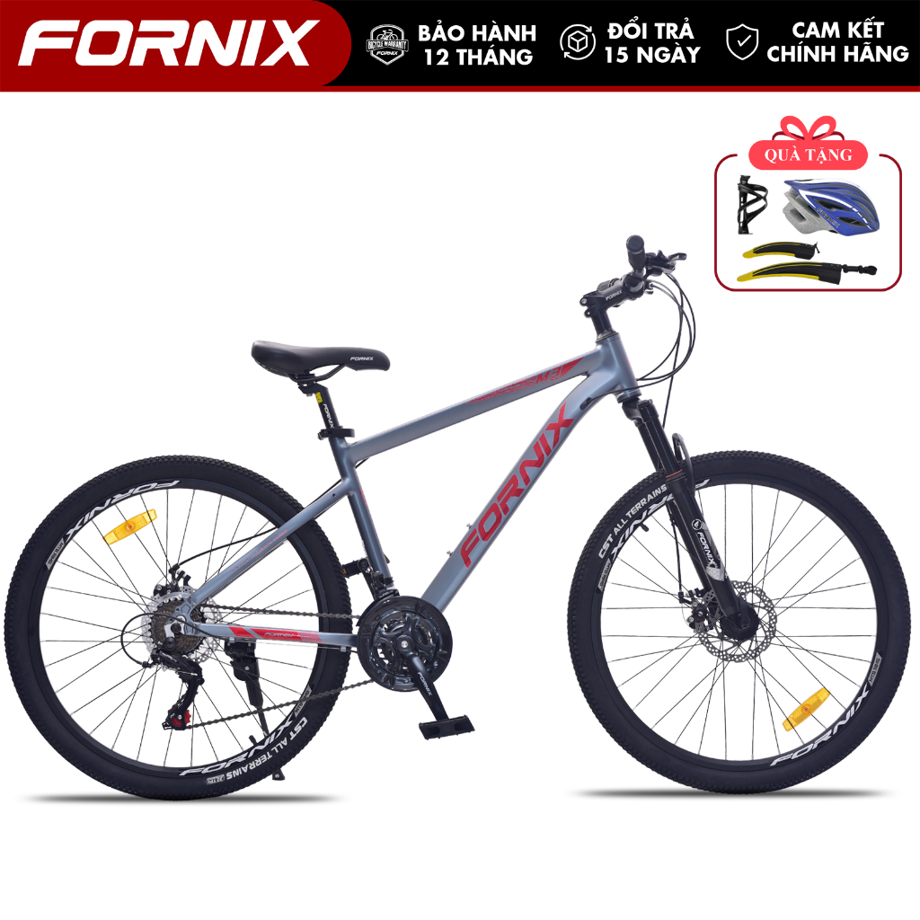 Xe Đạp Địa Hình FORNIX M3 Khung Nhôm Vòng Bánh 26 Inch Bộ Truyền Động 21 Tốc Độ 3 Đĩa 7 Líp