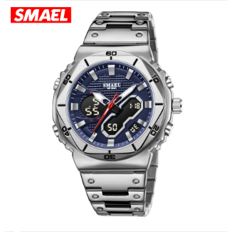 SMAEL 6069 Sáng tạo Bucket Dial Arc Mirror Mens Watch Thời trang Couple Hiển thị Quartz Watch Nhãn h