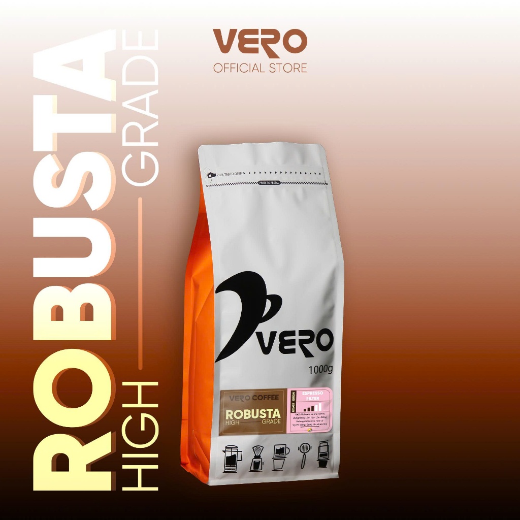 Cà Phê Vero Coffee - Robusta High Grade
