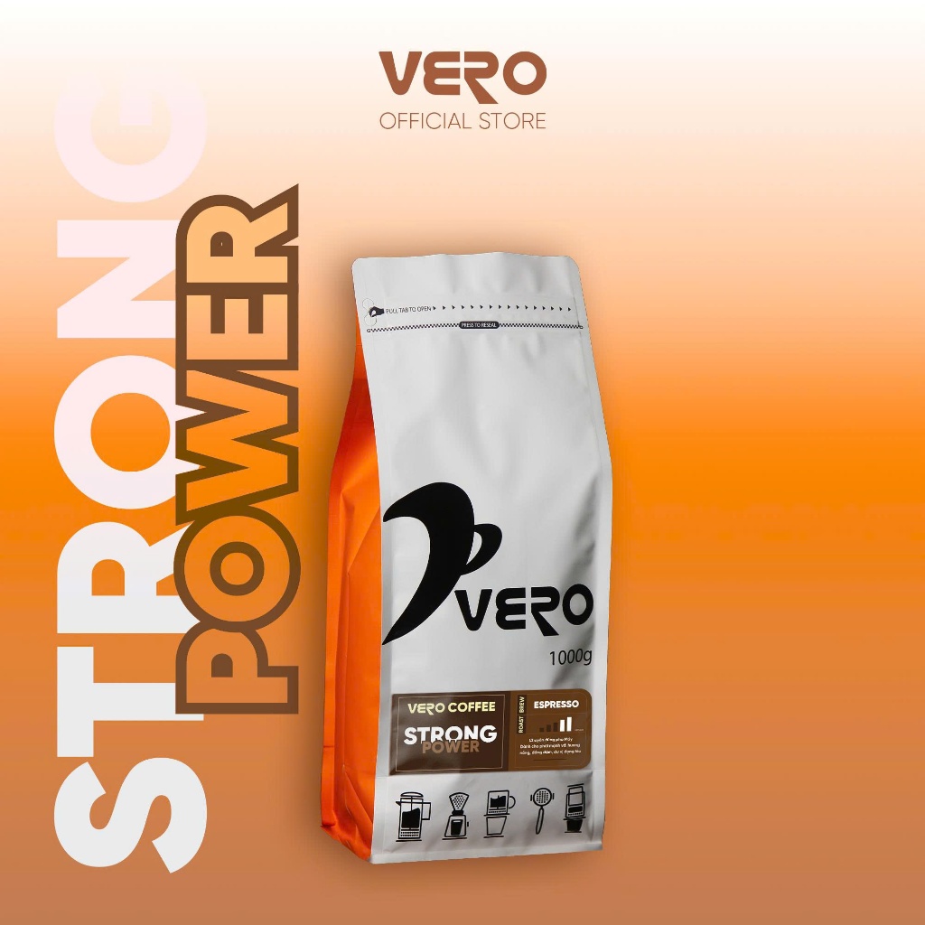 Cà Phê Vero Coffee - Strong Power Espresso