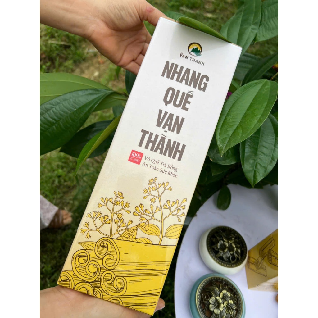 Hộp Nhang Quế Cao Cấp - Nhang Quế Vạn Thành - Quế Trà Bồng Quảng Ngãi