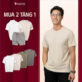   MUA 2 TẶNG 1   Áo thun nam basic FALCON HAFOS cổ tròn tay ngắn áo phông nam chất liệu thun cotton thoáng mát. 