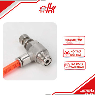 Van Tiết Lưu Inox 304 ISL - Van Chỉnh Lưu Lượng Hơi Nóng, Nước, Dầu,Ren Ngoài