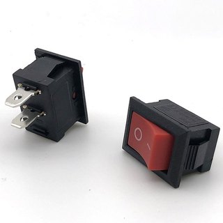 Công Tắc Bập Bênh KCD1-101 20x15mm 6A 250V 2P