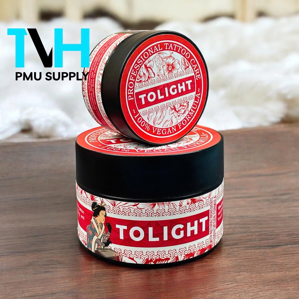Vaseline TOLIGHT ĐỎ (TOLIGHT RED) - Bổ Sung 20% TE Nhẹ - Vaseline Phun Xăm Thẩm Mỹ Tattoo | DCPX TVH