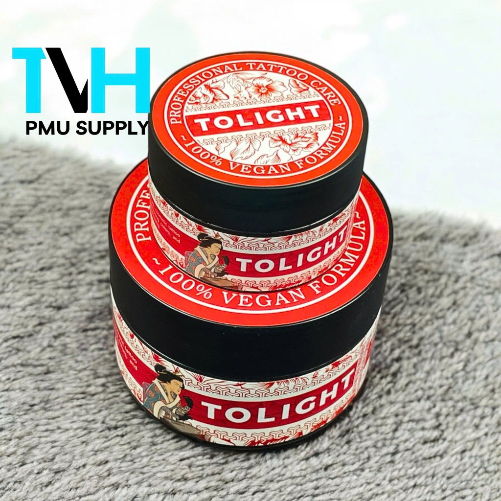 Vaseline TOLIGHT RED - TOLIGHT ĐỎ - Vaseline Phun Xăm Thẩm Mỹ Tattoo - 20% TE Trợ | TVH PMU SUPPLY