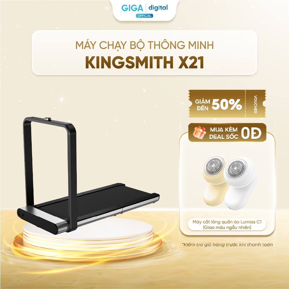 Máy Chạy Bộ Thông Minh Kingsmith X21 Bản Quốc Tế (WalkingPad Treadmill X21) - TRX21F
