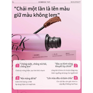 Mascara Mày Rock Sweet Multicolored Brow Stream 3.5G