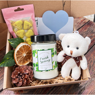  Set Quà Nến Thơm BBQueens_ Tinh Dầu Thiên Nhiên,Tặng lễ tình nhân ,Sinh nhật,dịp kỉ niệm 