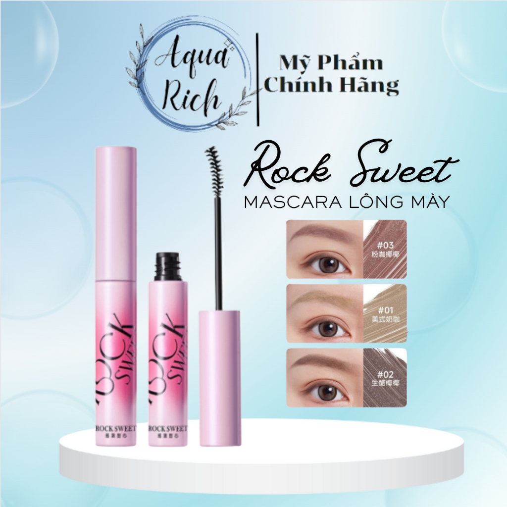 Mascara Mày Rock Sweet Multicolored Brow Stream 3.5G