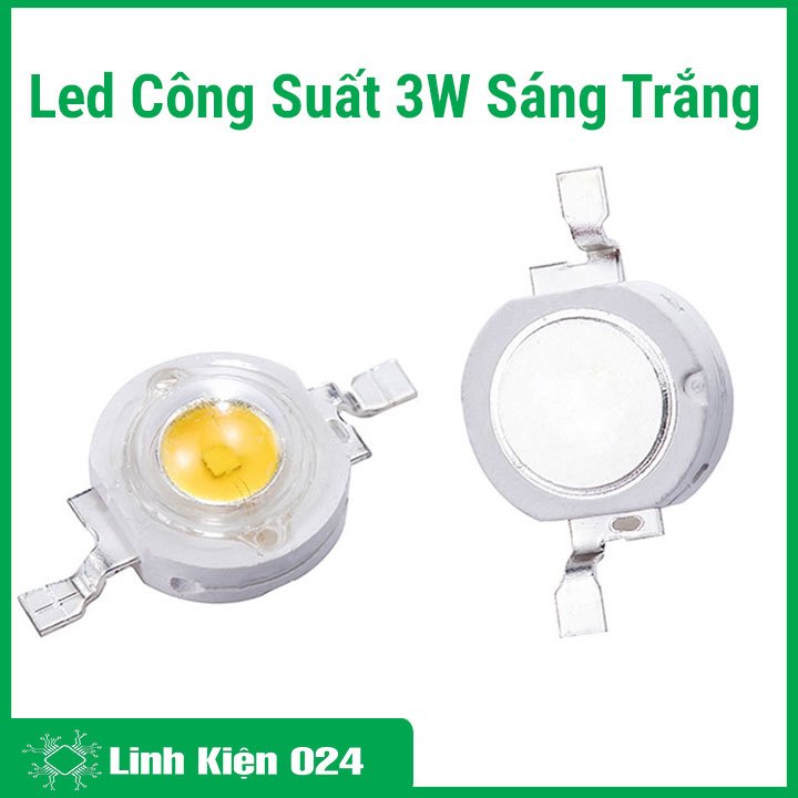Led Công Suất 3W Sáng Trắng