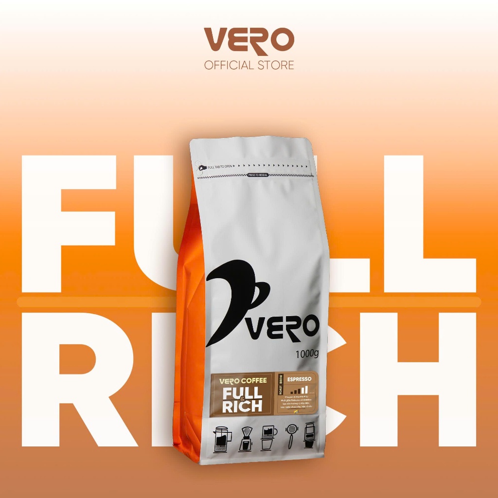 Cà Phê Vero Coffee - Full & Rich (Espresso)