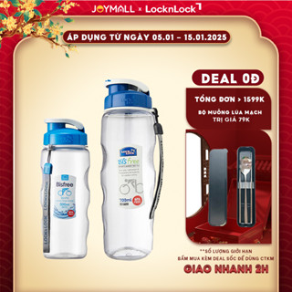  Bình nước thể thao nhựa LocknLock ABF721 500ml ABF722 700ml Hàng chính hãng nhựa Tritan - JoyMall 