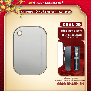  Thớt 2 Mặt Kháng Khuẩn LocknLock Double Sided Board CKD096IVY 40*28*1.2cm Hàng Chính Hãng - JoyMall 