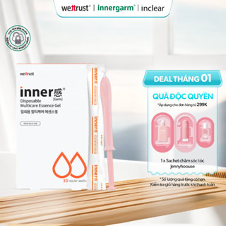   20 - 30 ống  InnerGarm Cam - DDVS gel cấp ẩm và hỗ trợ trẻ hoá hồng hào vk 3in1 Multicare - Đũa thần inner WETTRUST HQ 